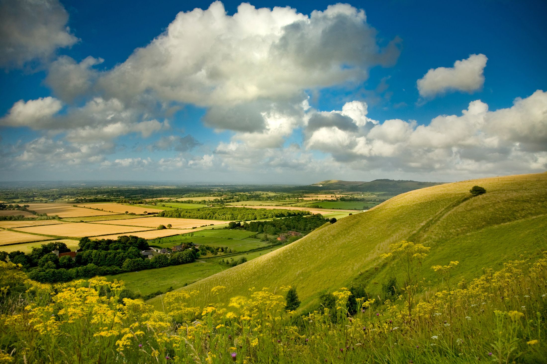Cloudscape over the Downs